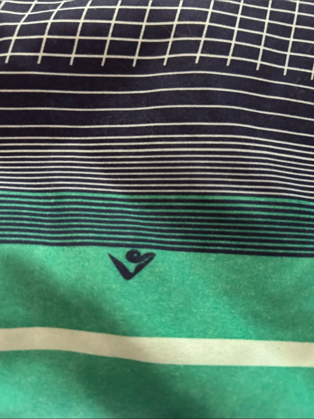 Kanu Surf Men's Wade Striped Swim Board Shorts, Size XXL